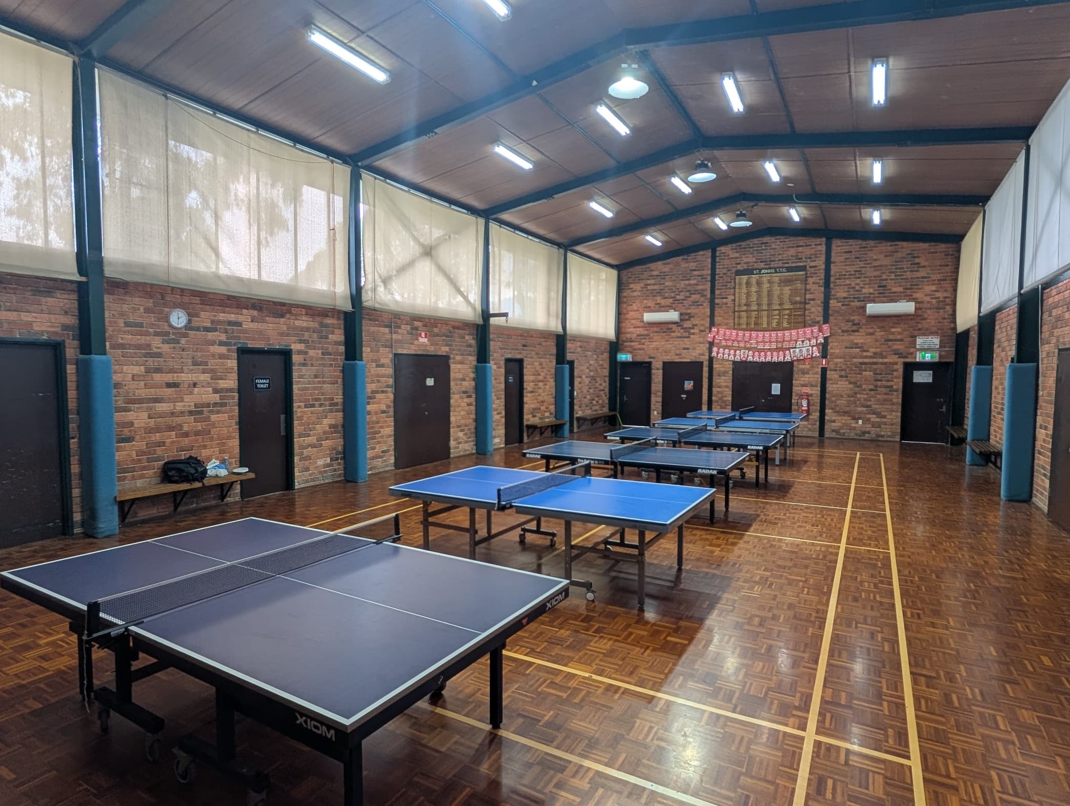 Happy Spin table tennis hall