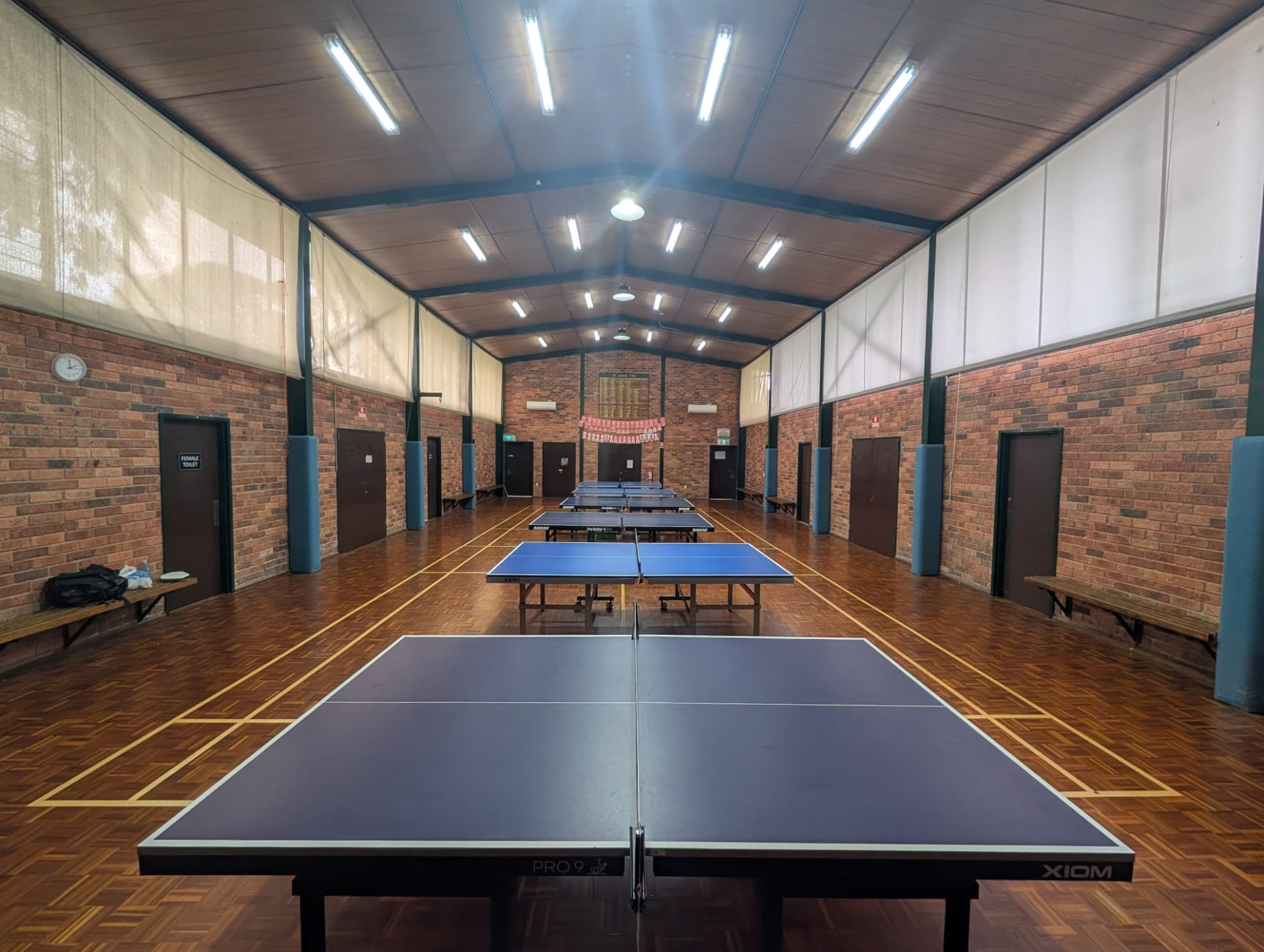 Happy Spin table tennis hall